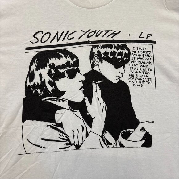 Sonic Youth Goo Album Hardcore Punk Band T-Shirt Size Extra Large - Picture 2 of 4